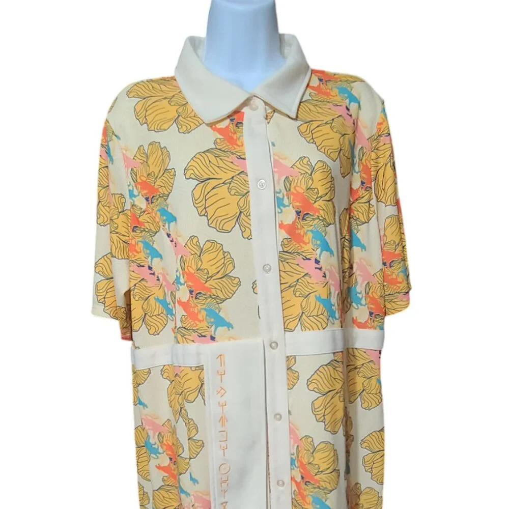 Black Panther Wakanda Floral Cosplay Dress Women’s Disney Marvel 1X Plus - Picture 2 of 10